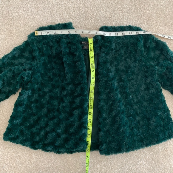 NWT Faux Green mini jacket - Picture 3 of 9